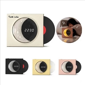 Vintage Record Speaker with Moon Star Night Light